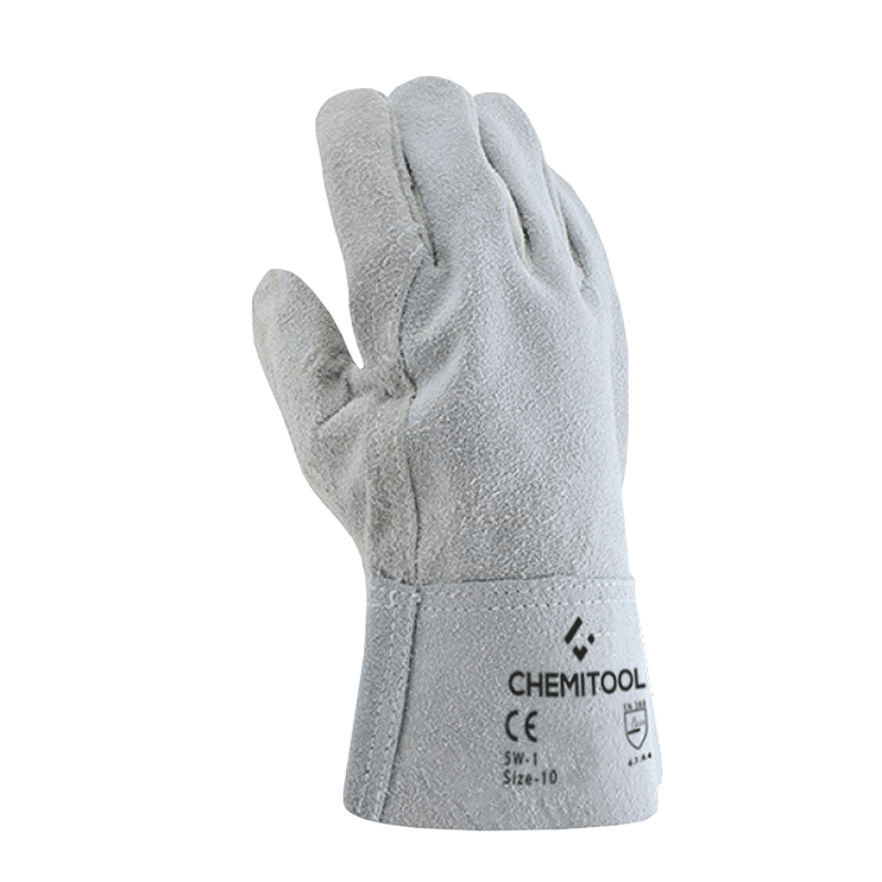 Luva de Soldador Croute 27cm CHEMITOOL SAFETY Luva de Soldador Croute 27cm CHEMITOOL SAFETY