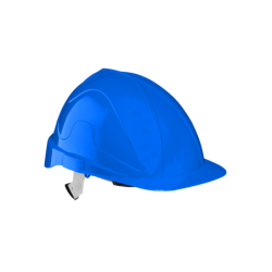 CAPACETE PROTEÇÃO AZUL ABS 4P REG. MANUA