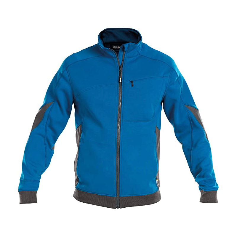 Casaco Velox M +/- 305 g/m² Azul Celeste/Cinzento DASSY Casaco Velox M +/- 305 g/m² Azul Celeste/Cinzento DASSY