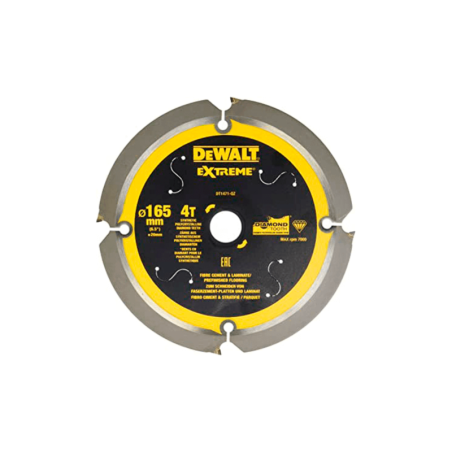 Hojas para corte multi-material DeWalt (165mm x 2.0mm)