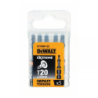 Pontas Torção de Impacto 5 x T20 DeWalt 50mm