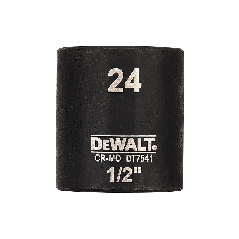 Dewalt POWER-TOOLS Impact Socket Wrench 1/2 - Dewalt Standard 24mm