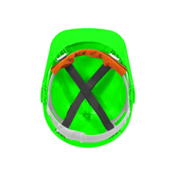 Capacete Proteção Verde ABS 4P REG. RODA CHEMITOOL SAFETY