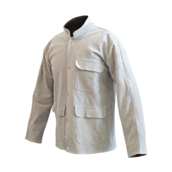 CHEMITOOL SAFETY Welders Jacket XL SIZE GREY