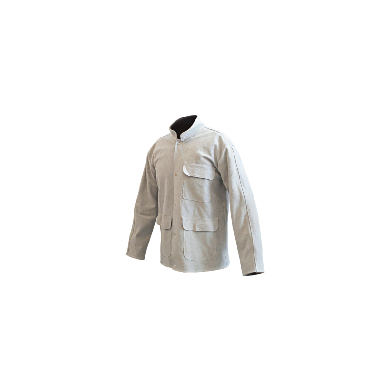 CHEMITOOL SAFETY Welders Jacket XL SIZE GREY CHEMITOOL SAFETY Welders Jacket XL SIZE GREY