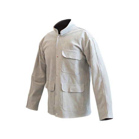 CHEMITOOL SAFETY Welders Jacket XL SIZE GREY