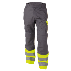 CALÇA LENOX 290g CINZA/AMARELO 54