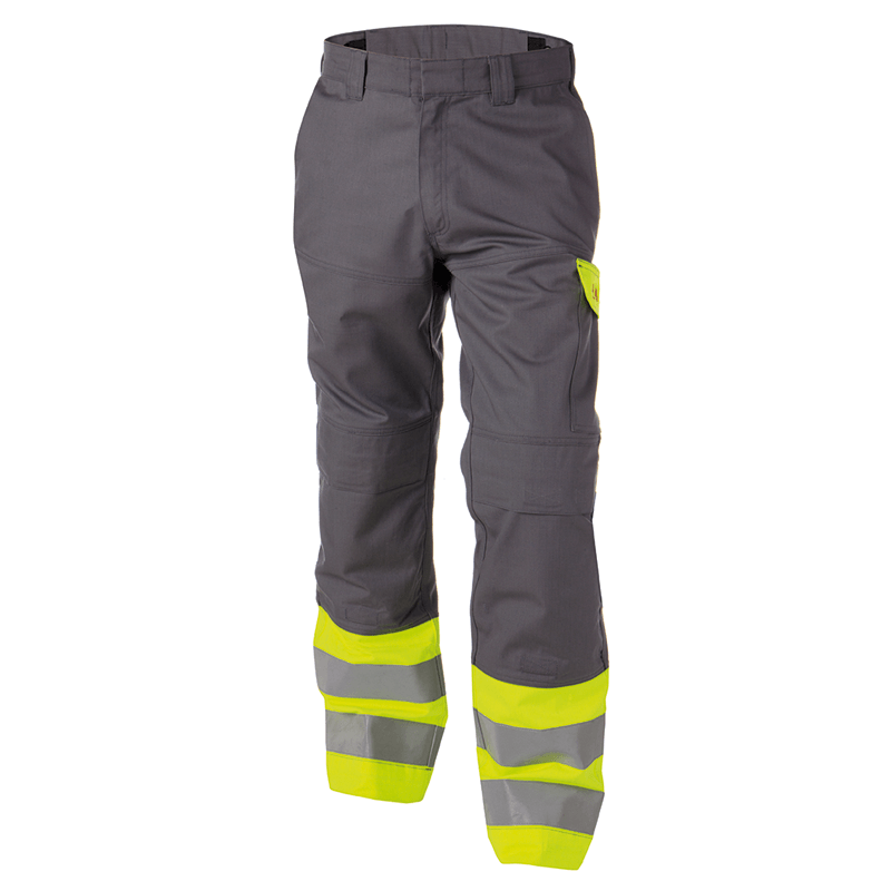 CALÇA LENOX 290g CINZA/AMARELO 54