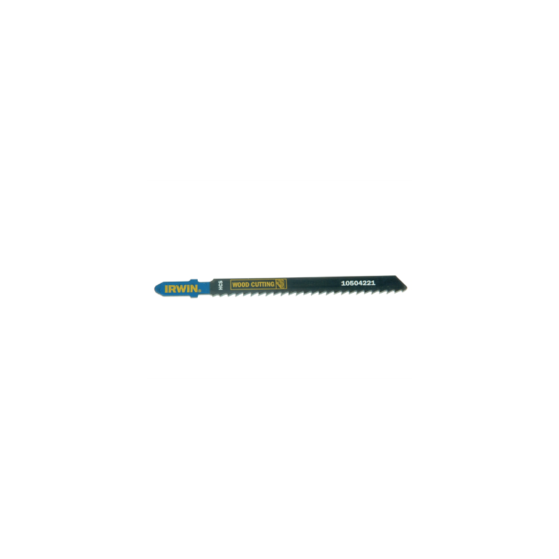 Folha para Serra para Corte de Madeira com Haste em T IRWIN HCS, 115 mm, Rescisão Progressiva 8-13 TPI, T234X (5un.)