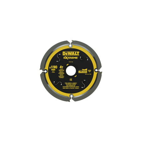 Hojas para corte multi-material DeWalt (190mm x 3.0mm)