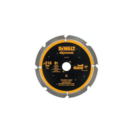 Hojas para corte multi-material DeWalt (216mm x 3.0mm)