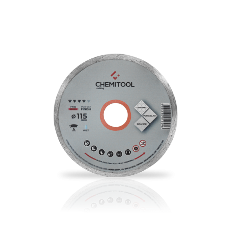 CHEMITOOL CUTTING Continuous Stripe Diamond Wheel 115mm