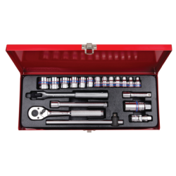 KING TONY 3/8' Socket Set - 20 (un.)