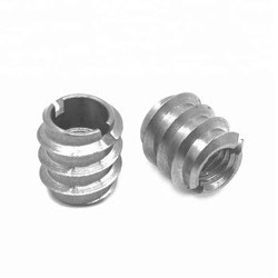 PORCA BUSSOLA C/ FENDA ZN M6X15