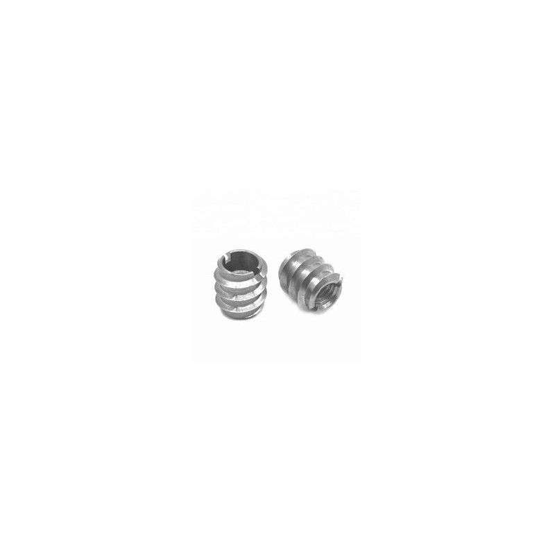 CHEMITOOL FASTENERS Coil Nut with Slotted ZINCED M6X15