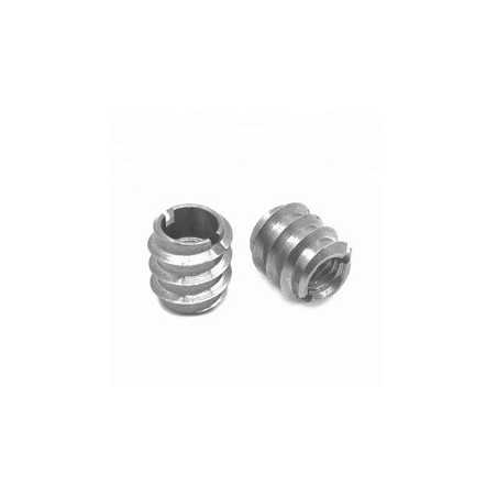 CHEMITOOL FASTENERS Coil Nut with Slotted ZINCED M6X15