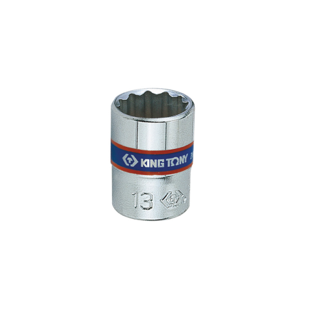 KING TONY 1/4' 4mm 6 Points Standard Metric Socket
