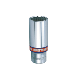 KING TONY 1/4' 6 Points Metric Deep Socket 4.5mm