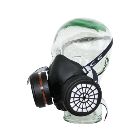 Máscara Facial De Goma Termoplástica CHEMITOOL