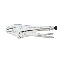 KING TONY 10' Single-Point Lock Grip Pliers Chrome Plated