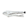 KING TONY 10' Single-Point Lock Grip Pliers Chrome Plated