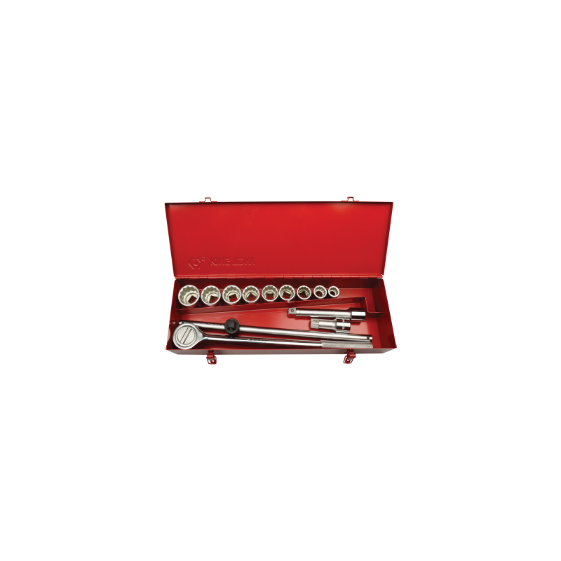 KING TONY 3/4' Socket Set with Accessories 6013MR01 - 13 (un.)
