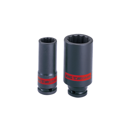 KING TONY 3/4' - 1/2' 12 Points Metric Deep Impact Socket