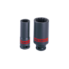 KING TONY 7/8' - 1/2' 12 Points Metric Deep Impact Socket