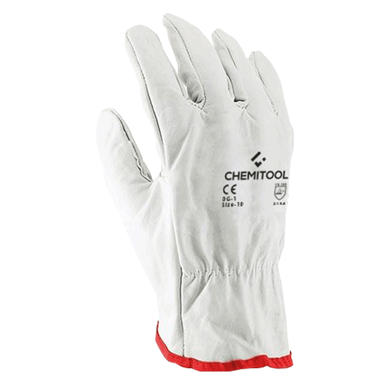 CHEMITOOL Leather Driver Glove Size 11