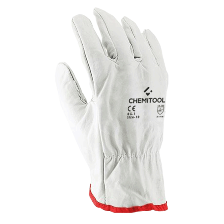 CHEMITOOL Leather Driver Glove Size 11