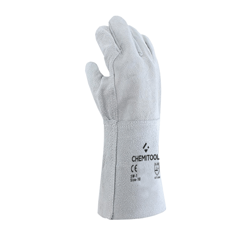 CHEMITOOL Split Leather Welder’s Glove 35 cm