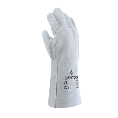 Luva de Soldador em Croute de 35 cm CHEMITOOL