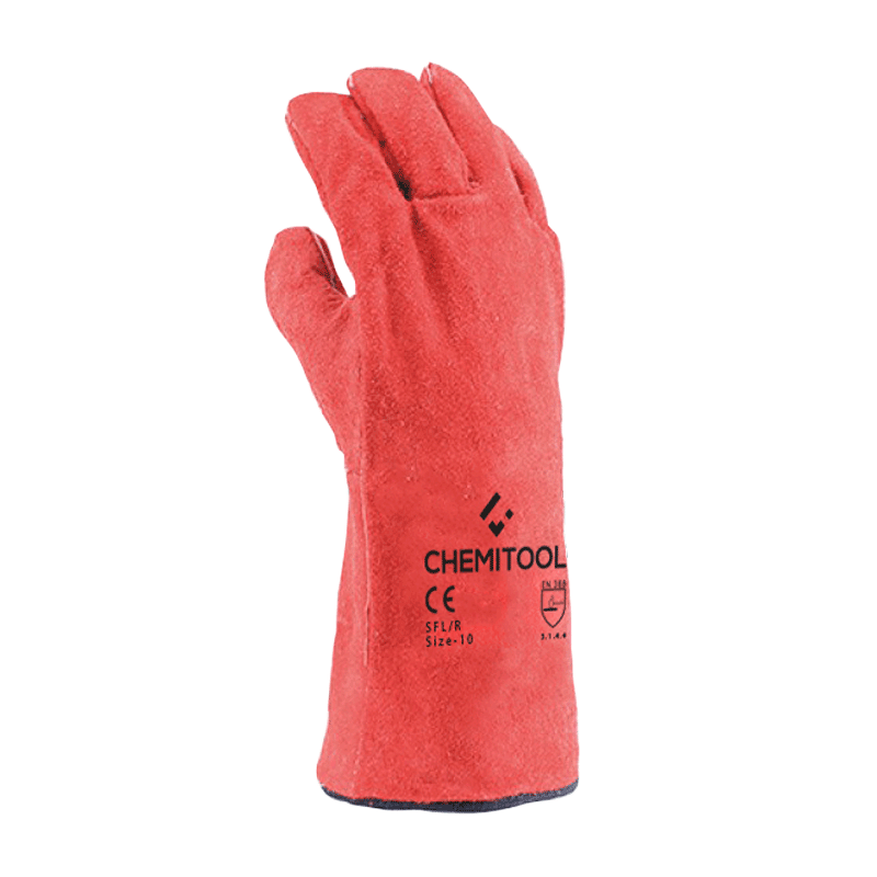 Luva de Soldador Anti-calor 35 cm CHEMITOOL