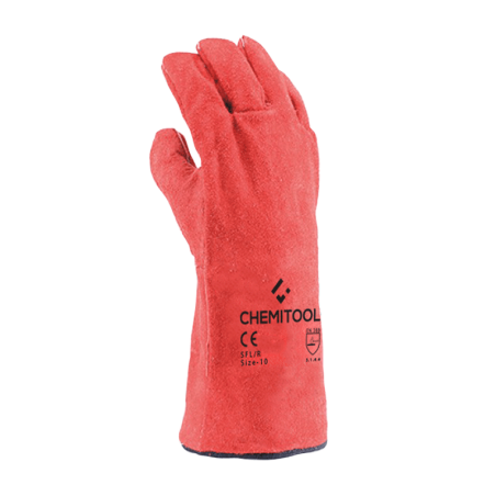 Luva de Soldador Anti-calor 35 cm CHEMITOOL