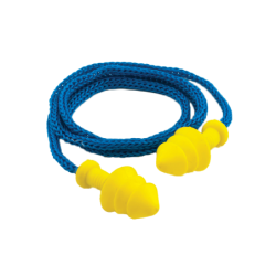 Tampão Auditivo Reutilizável com Cordão SNR 26db CHEMITOOL SAFETY
