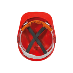 CHEMITOOL SAFETY Helmet Protective Red ABS 4P REG.M