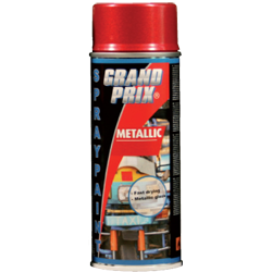 GRAND PRIX Metallic Paint Spray Red