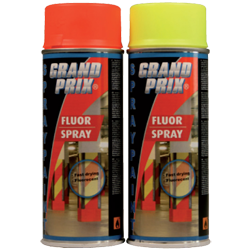 GRAND PRIX Fluorescent Paint Spray Orange