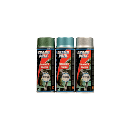 Spray Tinta Efeito Ferro Forjado GRAND PRIX Prateado