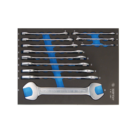KING TONY Tool Set Content on Tray - 12 (un.) 9-1112MRV