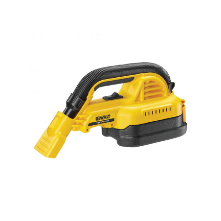 Aspirador de Sólidos e Líquidos DeWalt XR 18V para Obra sem Carregar/Bateria.