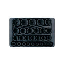 KING TONY Metric Socket Set for Tool Trolley 27 (un.) 9-4427MP