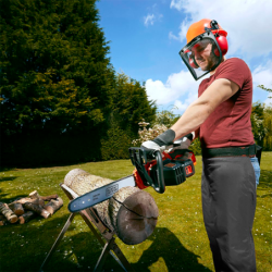 18V 2.0Ah Lithium-ion Cordless Chainsaw 25cm