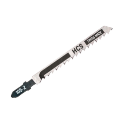 Hojas de sierra de calar HCS para cortes en madera (100mm x 4mm)