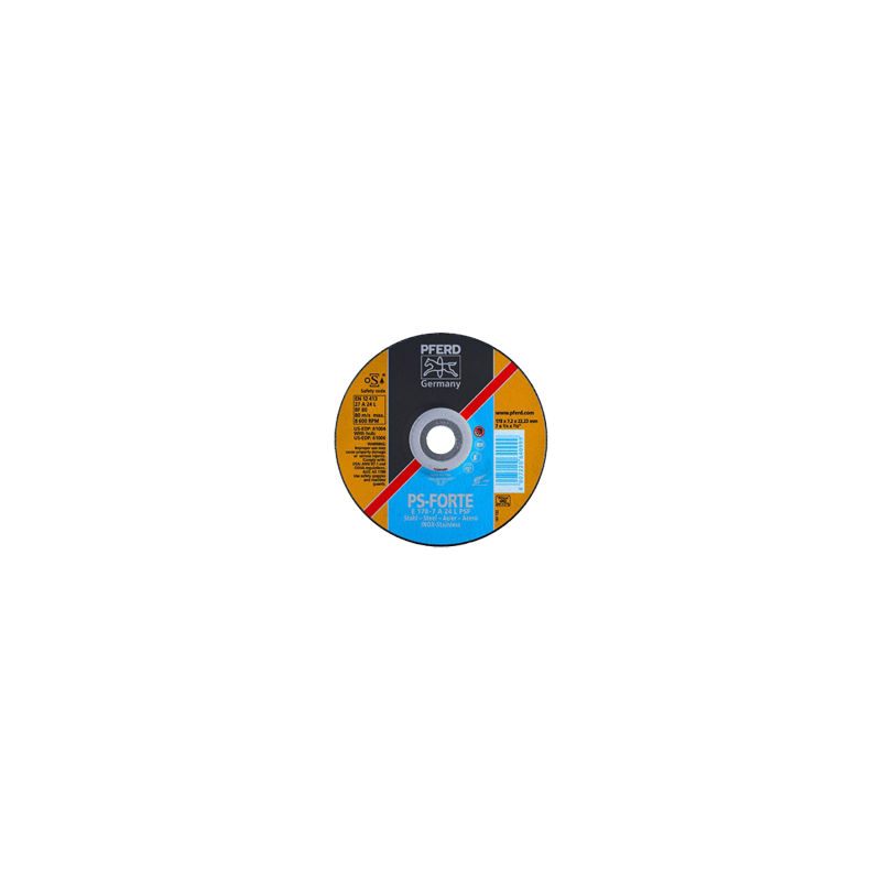 DISCO DESBASTAR E 150-7 A24 L PSF/22,23