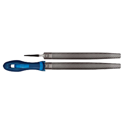PFERD Files Half-Round Pointed DIN Series (without Handle) for Universal Use 300 mm