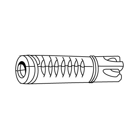 Bucha Expansiva Simples LV036 M12 A4 Inox Passivado CHEMITOOL FASTENERS