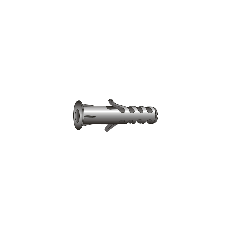 Bucha Nylon com Bordo LV059 Ø12mm (Caixa) CHEMITOOL FASTENERS