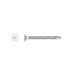 AUTOPERFURANTE ALHETAS TORX ZN 6,3X60