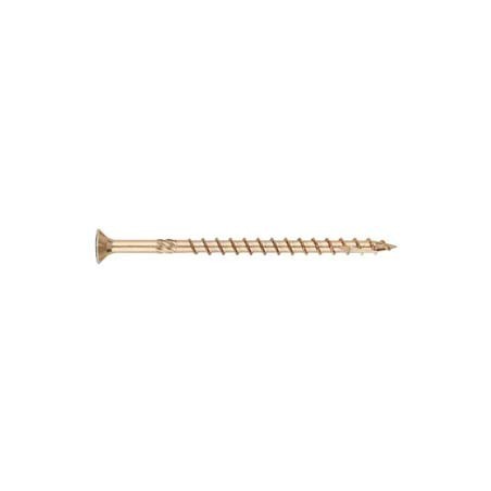CHEMITOOL FASTENERS Countersunk Head Screw for Passivated Wood Particle Board 8X80 LV999
